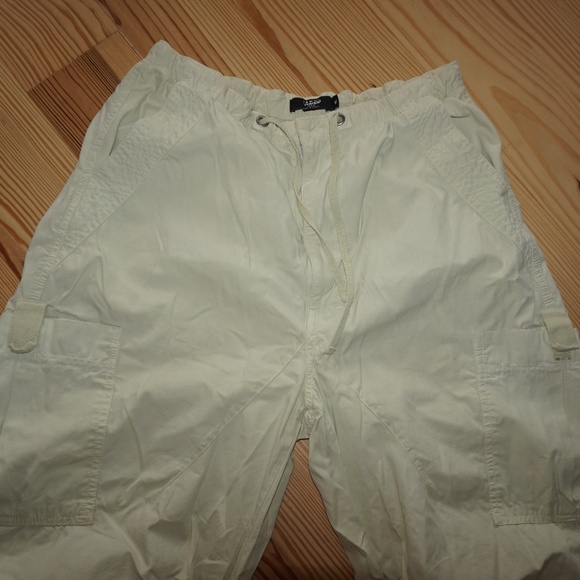 Jaded London Parachute Cargo Pants Sage Green Medium - Picture 5 of 7